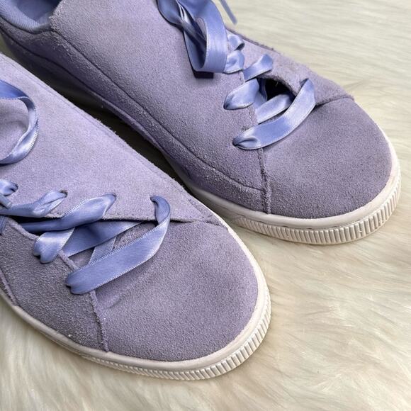 PUMA Suede Crush Sweet Lavander Women Size 9 Casual Athletic  Puma Lavender Suede Crush Sneakers